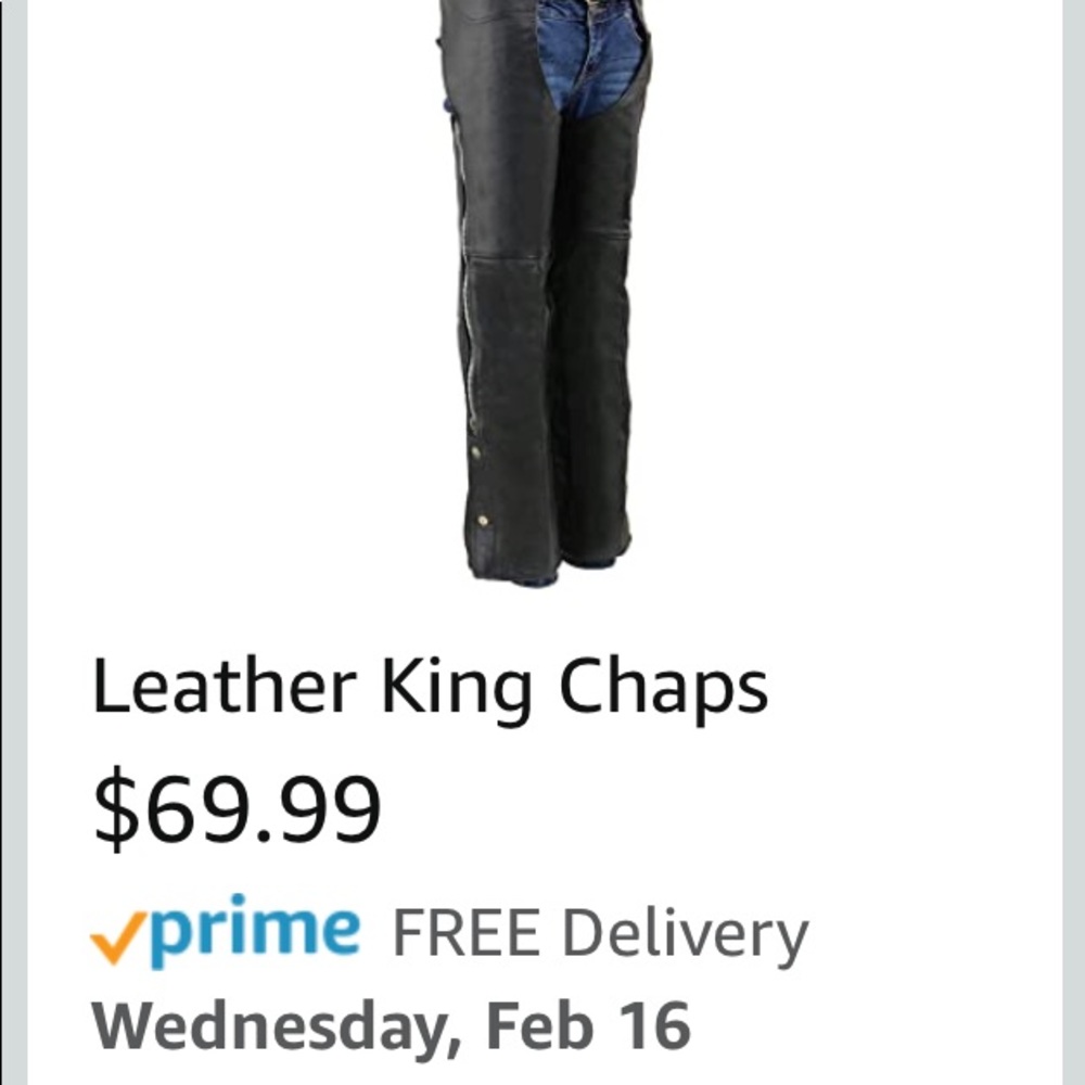 Brand new kids chaps!